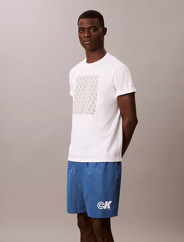 Pantaloncini con grafica Monogram Pantaloncini con grafica Monogram