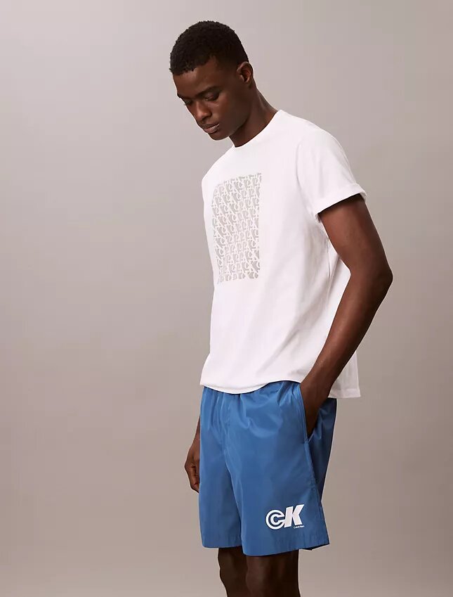 Pantaloncini con grafica Monogram Pantaloncini con grafica Monogram