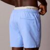 Pantaloncini da bagno con cintura con logo