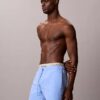 Pantaloncini da bagno con cintura con logo