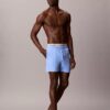 Pantaloncini da bagno con cintura con logo