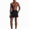 Pantaloncini da bagno in nylon con coulisse in vita Pantaloncini da bagno in nylon con coulisse in vita