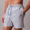 Pantaloncini da bagno in seersucker