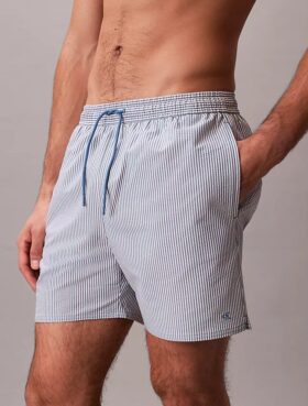Pantaloncini da bagno in seersucker