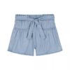 Pantaloncini da bambina con cintura da annodare Pantaloncini da bambina con cintura da annodare