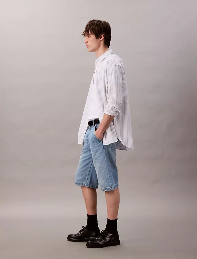 Pantaloncini da carpentiere in Denim anni ’90 Pantaloncini da carpentiere in Denim anni ’90