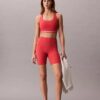 Pantaloncini da ciclismo a vita alta Icon Sport