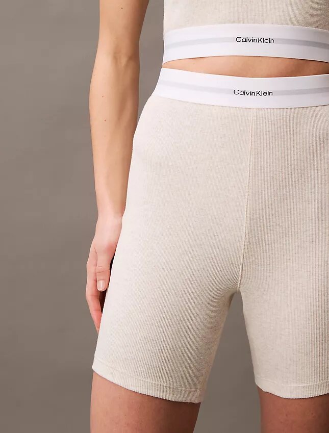 Pantaloncini da ciclismo in cotone elasticizzato a costine Pantaloncini da ciclismo in cotone elasticizzato a costine
