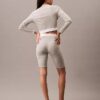 Pantaloncini da ciclismo in cotone elasticizzato a costine Pantaloncini da ciclismo in cotone elasticizzato a costine