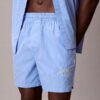 Pantaloncini da notte classici in popeline di cotone Heritage Pantaloncini da notte classici in popeline di cotone Heritage