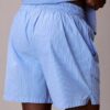 Pantaloncini da notte classici in popeline di cotone Heritage Pantaloncini da notte classici in popeline di cotone Heritage
