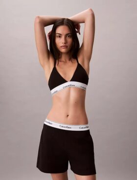 Pantaloncini da notte in felpa di cotone Icon