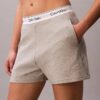 Pantaloncini da notte in felpa di cotone Icon