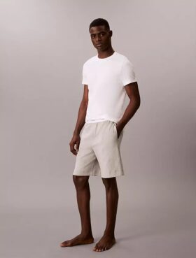 Pantaloncini da notte in felpa di cotone Icon