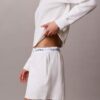 Pantaloncini da notte in felpa di cotone Icon