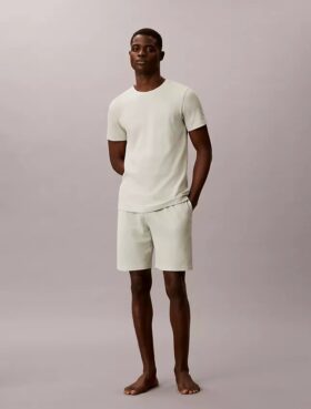 Pantaloncini da notte in maglia a nido d’ape
