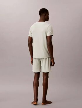 Pantaloncini da notte in maglia a nido d’ape