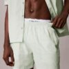 Pantaloncini da notte in seersucker