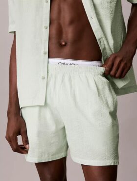 Pantaloncini da notte in seersucker