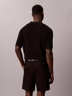 Pantaloncini dritti in Cotton Stretch