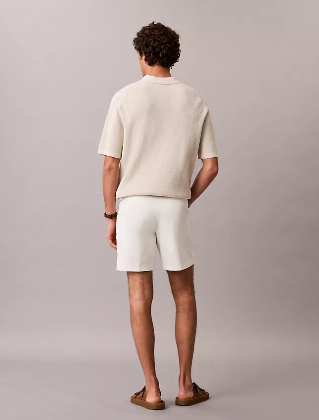 Pantaloncini dritti in Cotton Stretch Pantaloncini dritti in Cotton Stretch