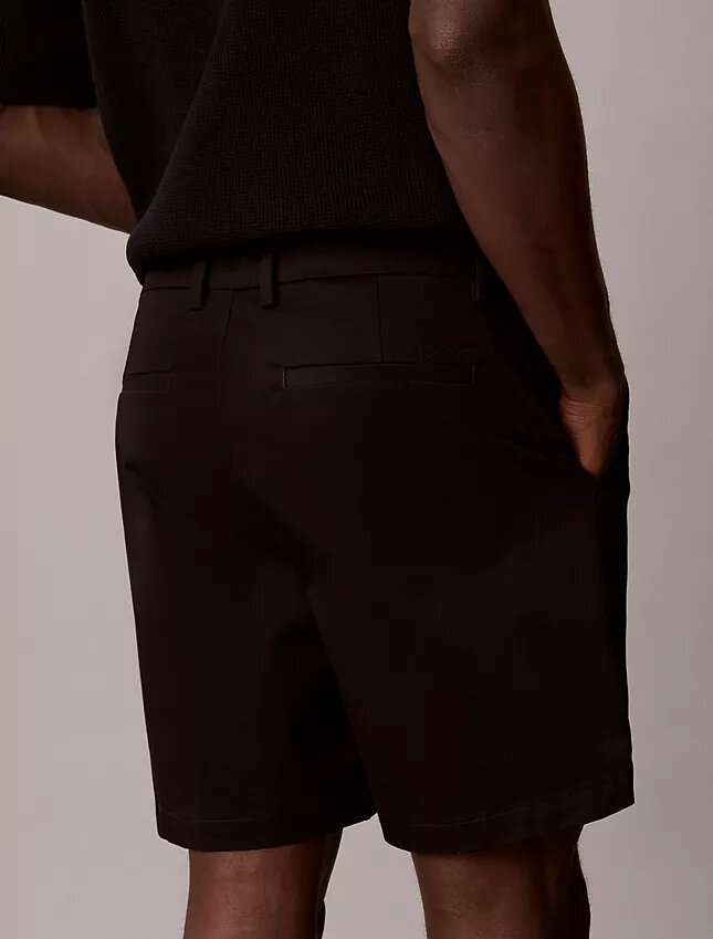 Pantaloncini dritti in Cotton Stretch Pantaloncini dritti in Cotton Stretch