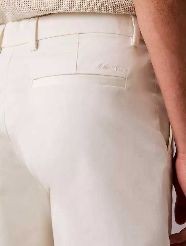 Pantaloncini dritti in Cotton Stretch Pantaloncini dritti in Cotton Stretch