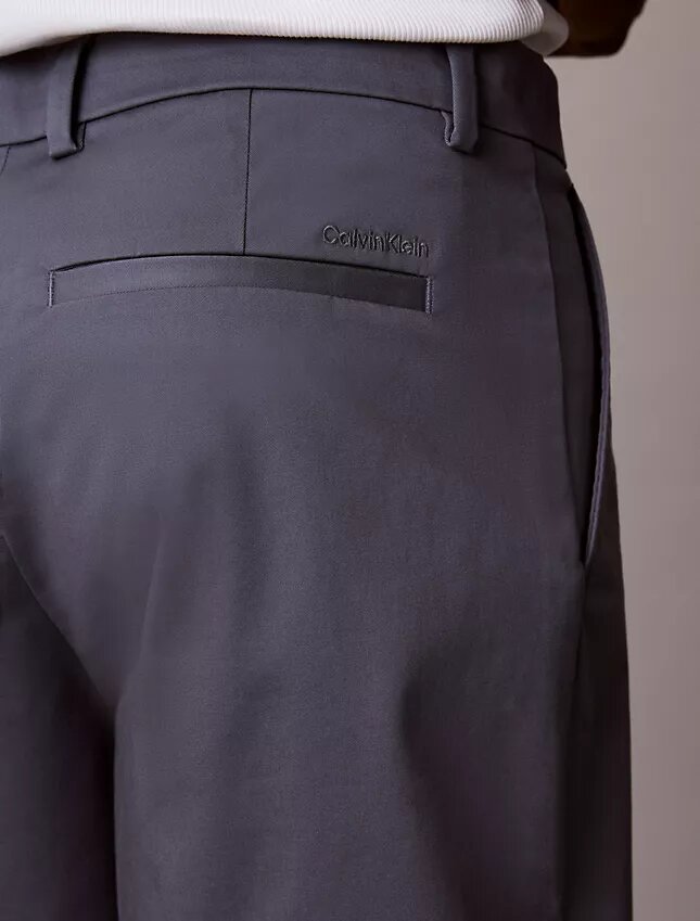 Pantaloncini dritti in Cotton Stretch Pantaloncini dritti in Cotton Stretch