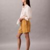 Pantaloncini elasticizzati in doppia garza Pantaloncini elasticizzati in doppia garza