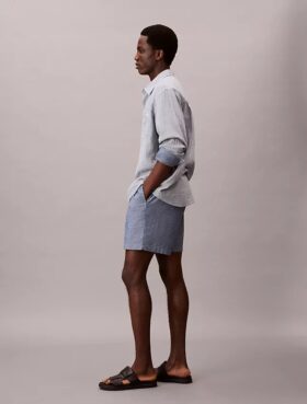 Pantaloncini in chambray