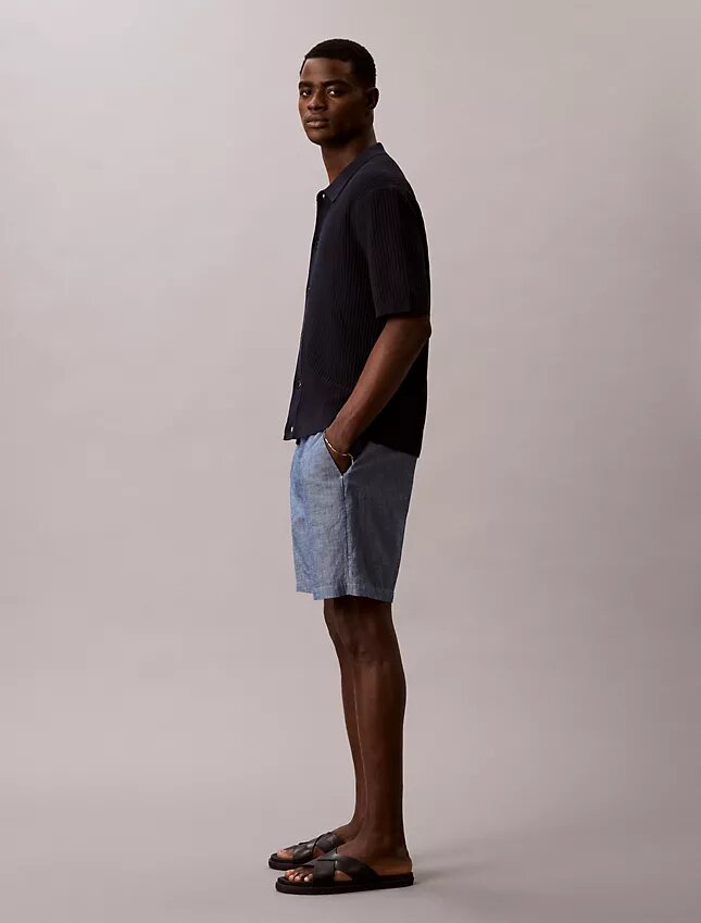 Pantaloncini in chambray Pantaloncini in chambray