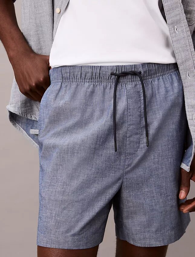 Pantaloncini in chambray Pantaloncini in chambray