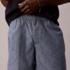 Pantaloncini in chambray Pantaloncini in chambray