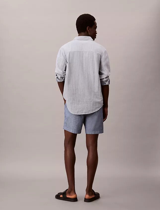 Pantaloncini in chambray Pantaloncini in chambray