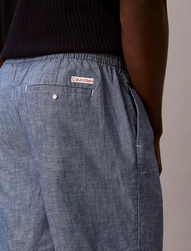Pantaloncini in chambray Pantaloncini in chambray