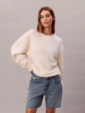 Pantaloncini in Denim anni ’90 da 6 pollici