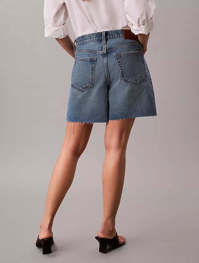 Pantaloncini in Denim anni ’90 da 6 pollici Pantaloncini in Denim anni ’90 da 6 pollici