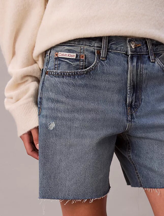 Pantaloncini in Denim anni ’90 da 6 pollici Pantaloncini in Denim anni ’90 da 6 pollici