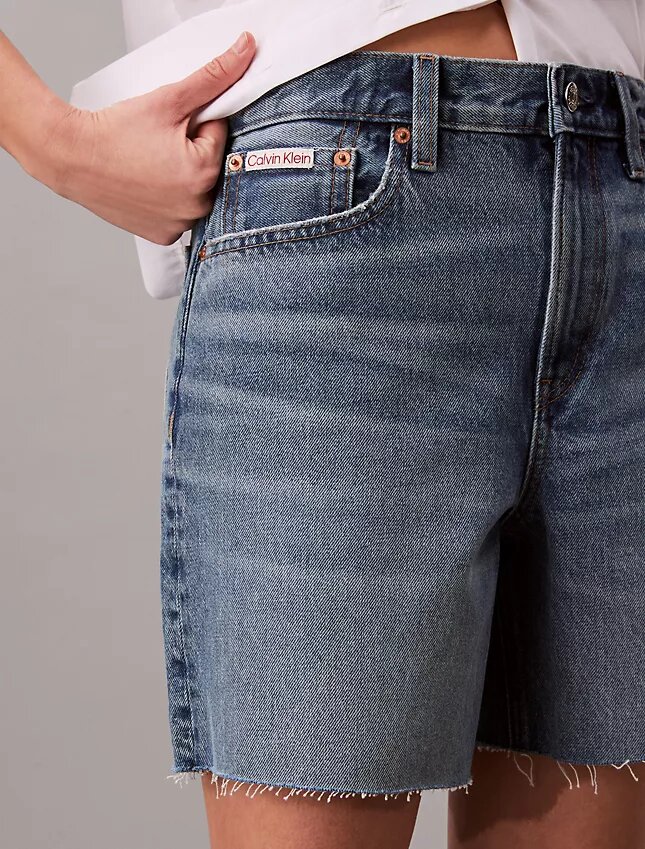 Pantaloncini in Denim anni ’90 da 6 pollici Pantaloncini in Denim anni ’90 da 6 pollici
