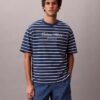 Pantaloncini in Denim misto lino con chiusura a elastico