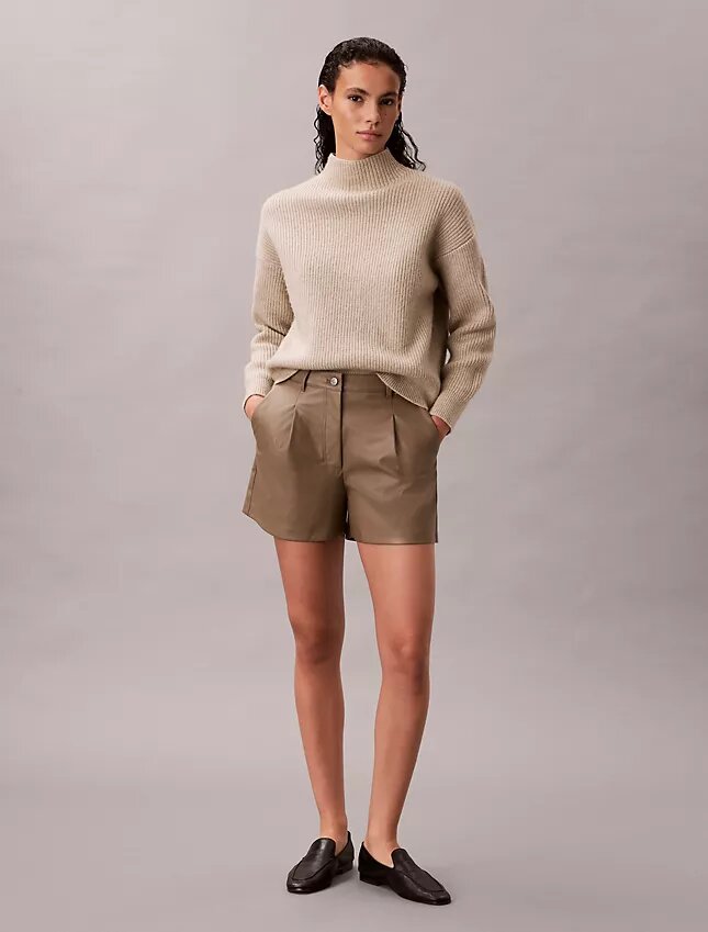 Pantaloncini in ecopelle Pantaloncini in ecopelle