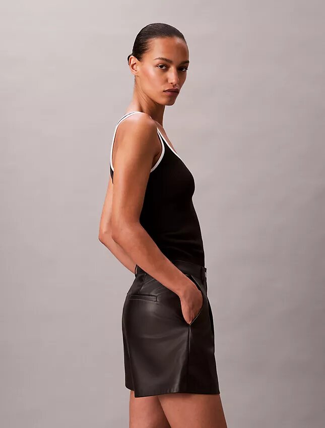 Pantaloncini in ecopelle Pantaloncini in ecopelle