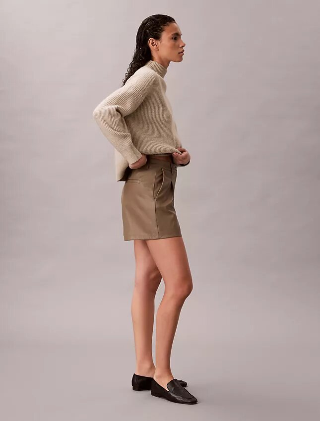 Pantaloncini in ecopelle Pantaloncini in ecopelle