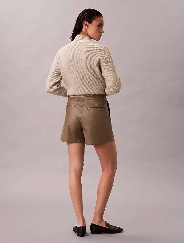Pantaloncini in ecopelle Pantaloncini in ecopelle