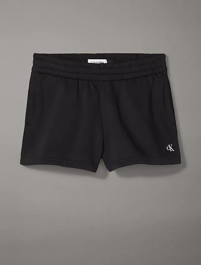 Pantaloncini in felpa con logo d’archivio Pantaloncini in felpa con logo d’archivio