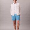 Pantaloncini in lino e cotone da infilare