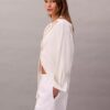 Pantaloncini in lino e cotone da infilare