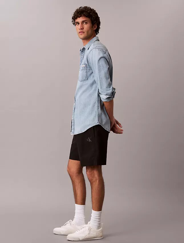 Pantaloncini in nylon con Monogram Pantaloncini in nylon con Monogram