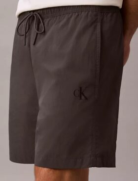 Pantaloncini in nylon con Monogram