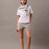 Pantaloncini in pile con logo Archive Pantaloncini in pile con logo Archive